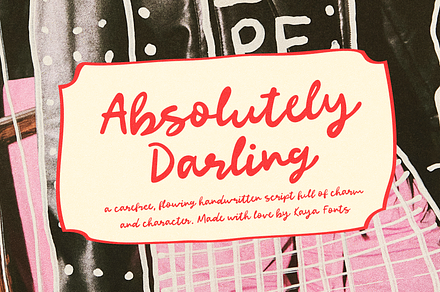 Lagoon Lush Bold Handmade Font, a Handwritten Font by Lidberia