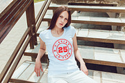25 T-Shirts Mock-Up (Part 1), a Shirt Mockup by Freeman Studio (Thumbnail 8 of 30)