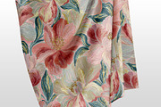 Blush Magnolia Pattern, a Pattern Graphic by saskaratype (Thumbnail 4 of 5)