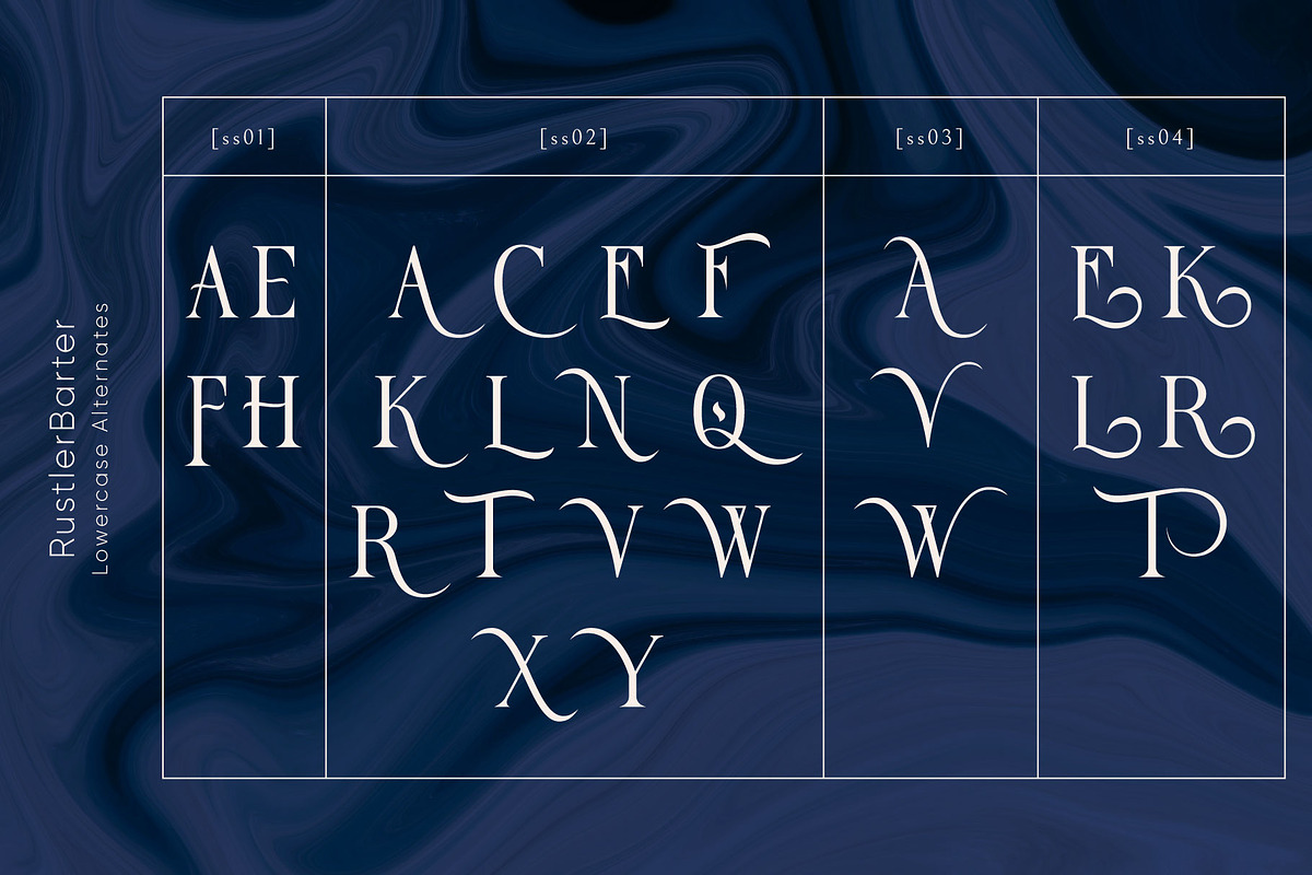 Rustler Barter, a Serif Font by ShowUp! Studio (Photo 20 of 22)