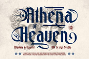 Bright Horse Typeface, a Blackletter Font by alit design (Thumbnail 1 of 17)
