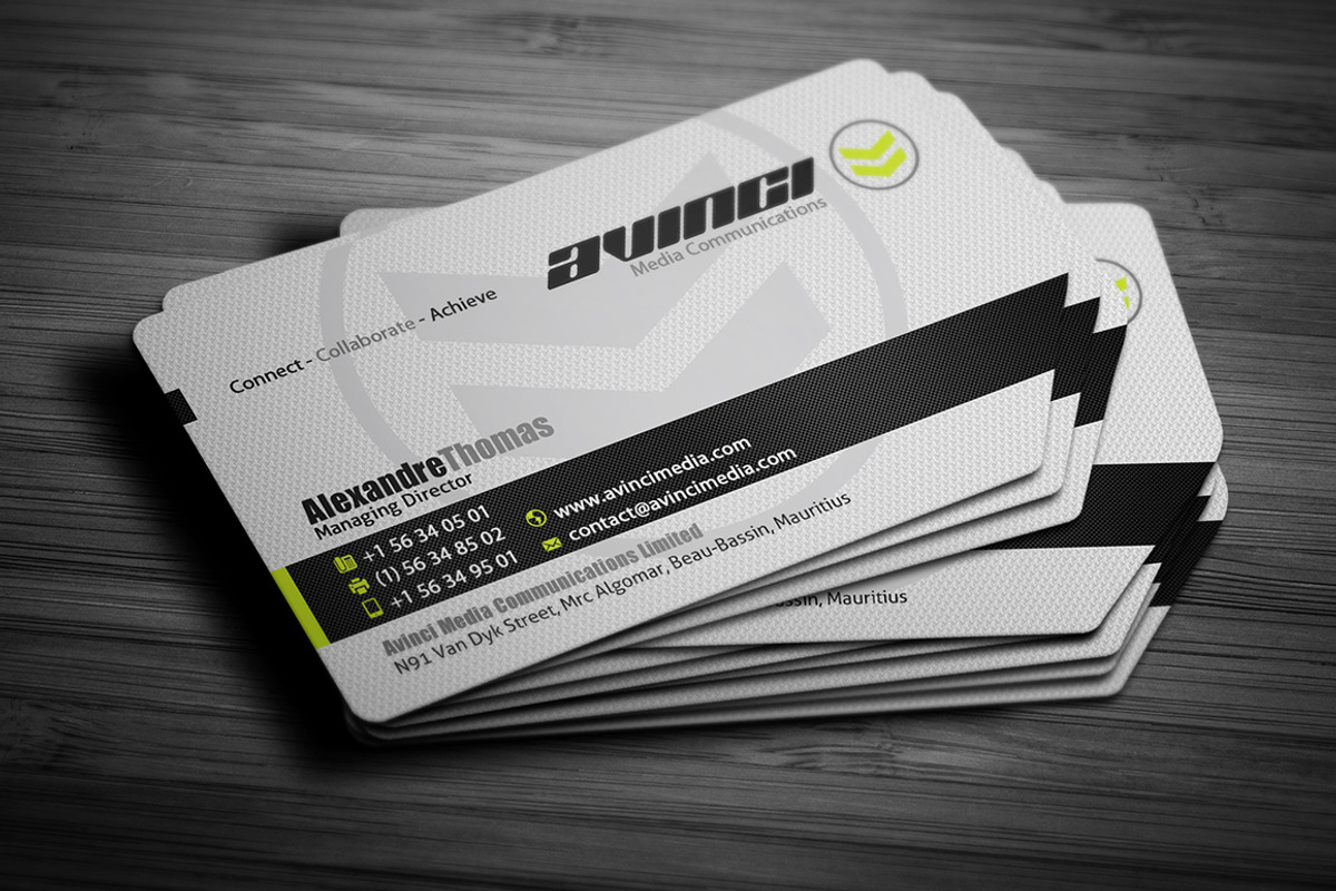 Die Cut Business Card, a Business Card Template by Marvel (Photo 3 of 3)