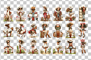Coquette Cowgirl Clipart, a Person Illustration by Nicolle's Colorful Art (Thumbnail 3 of 5)