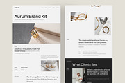 Velisse – Portfolio Website UI Figma, an UI Kit Template by peterdraw (Thumbnail 5 of 6)