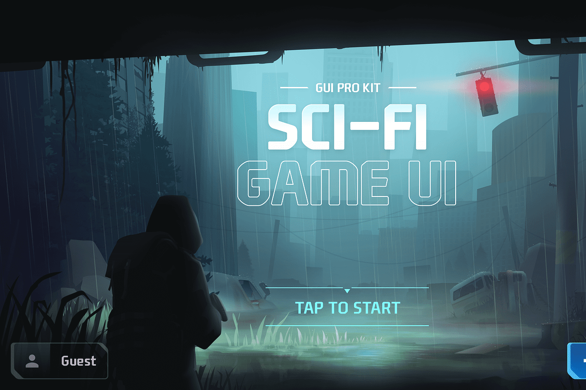 GUI Pro - Survival Clean, an UI Kit Template by LAYERLAB (Photo 18 of 69)