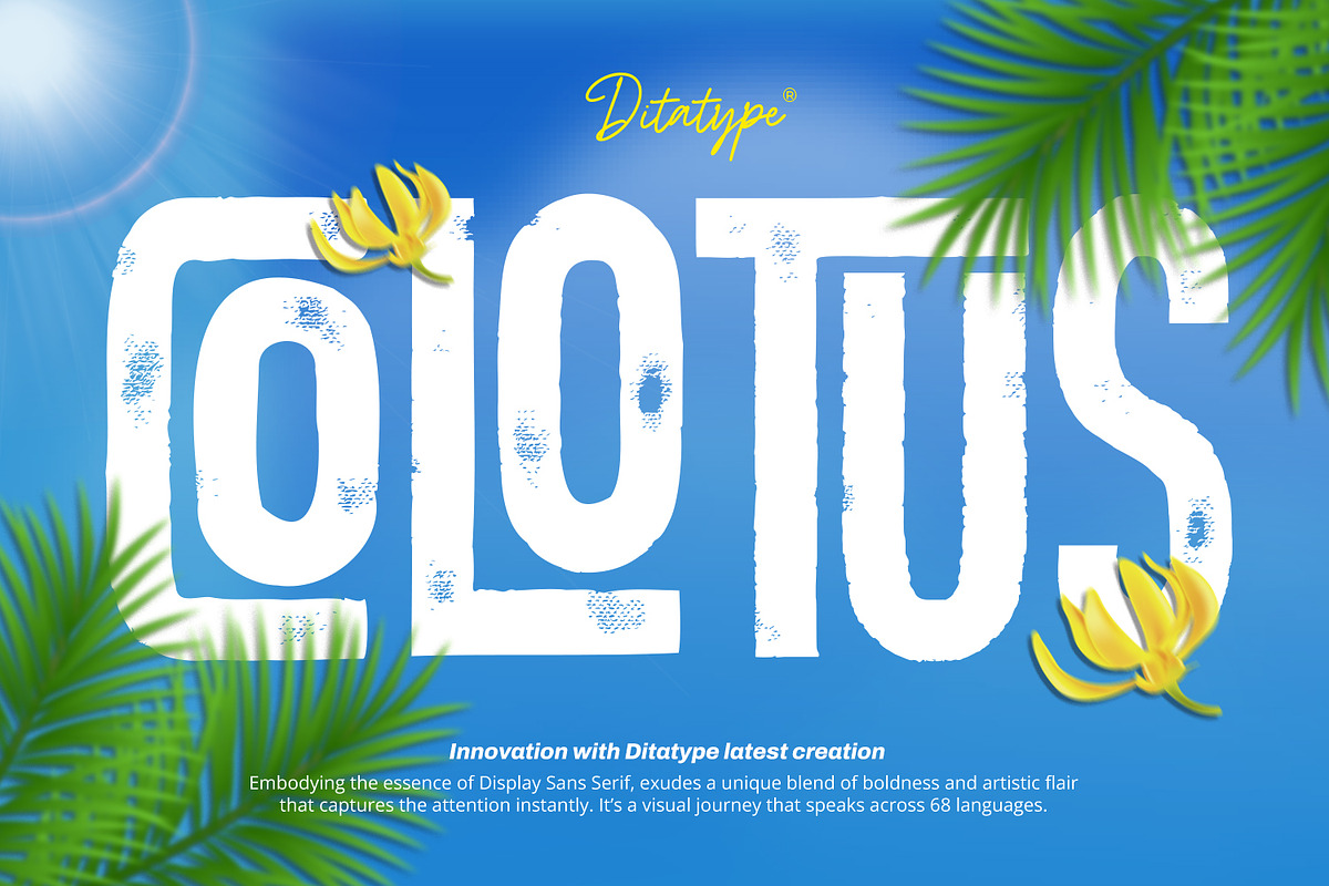 Colotus, a Script Font by Ditatype (Photo 1 of 10)