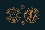 Maritime MFG - A Spur Serif Typeface, a Serif Font by Hustle Supply Co. (Thumbnail 6 of 8)
