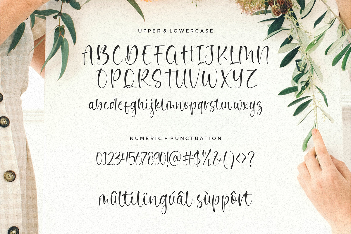 Noble Dream - Handdrawn Font, a Script Font by Letterative Studio (Photo 5 of 5)