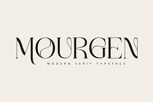 Mourgen Modern Serif Typeface