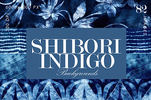 Shibori Indigo Japanese Dye Textures