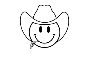 Country Happy Face SVG