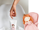 Watercolor Little Princess Clipart, an Illustration by Pati Paints (Thumbnail 2 of 12)