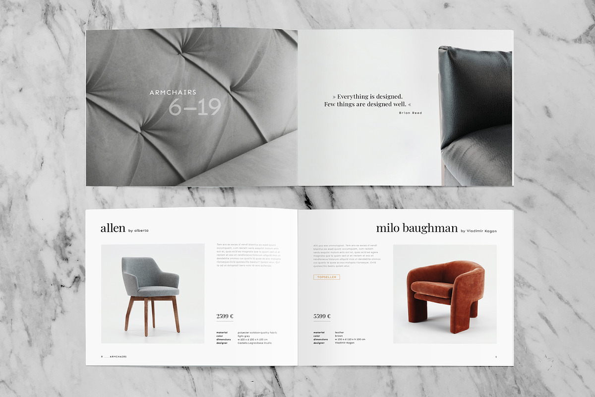 Product Brochure Template, a Brochure Template by Template Temple (Photo 4 of 15)