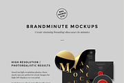Brandminute Mockups, a Books & Magazine Mockup by GraphicBurger (Thumbnail 2 of 16)