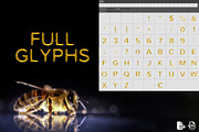 Ms Honey Bitmap Font & PNGs, a Symbol Font by Creative Graphics (Thumbnail 3 of 6)