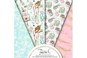 Birthday Paper Pack, a Pattern Graphic by HeidiCIllustration (Thumbnail 2 of 5)