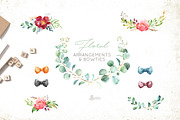 Cute Little Watercolor Animals, an Animal Illustration by OctopusArtis (Thumbnail 5 of 9)