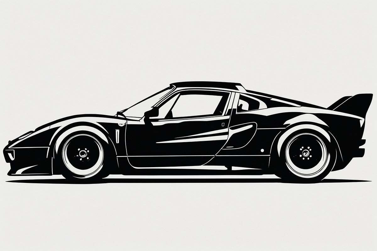 Racing Car Collection, an Illustration by Designer_Momina (Photo 7 of 9)