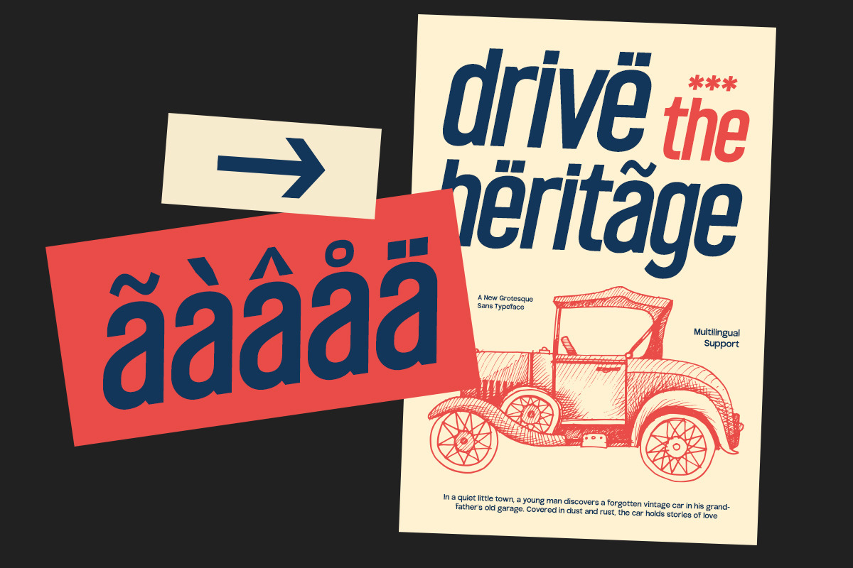 GC Thype - New Condensed Sans, a Sans Serif Font by Glyphonic (Photo 9 of 15)