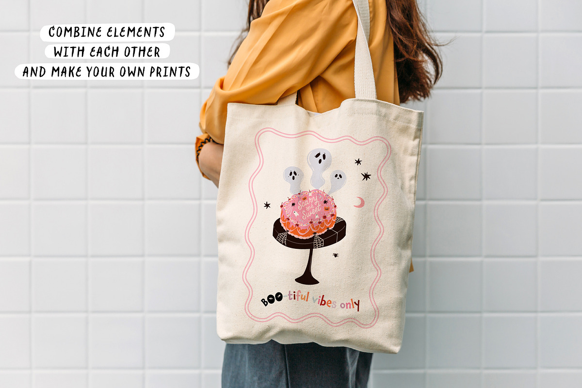 Cute Spooky Halloween Clipart Bundle, an Object Graphic by Ruslana Lubenets (Photo 6 of 21)
