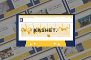 KASHET Google Slide Template, a Presentation Template by GridlineType (Thumbnail 1 of 9)