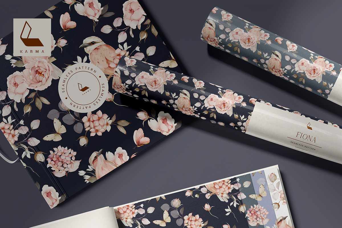 Fiona | Botanical set, a Decorative Illustration by Karma (Photo 12 of 36)