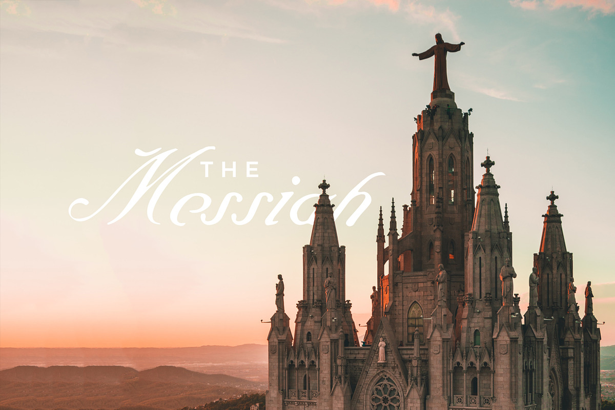 Saint James /The Blessed Script Font preview 3