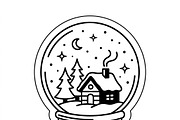 49 Christmas Packaging Gift Icons, an Outline Icon by adenpinkstore (Thumbnail 9 of 18)