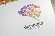 Dots Brain / Creative - Logo Templat, a Branding & Logo Template by Artha Desain (Thumbnail 1 of 6)
