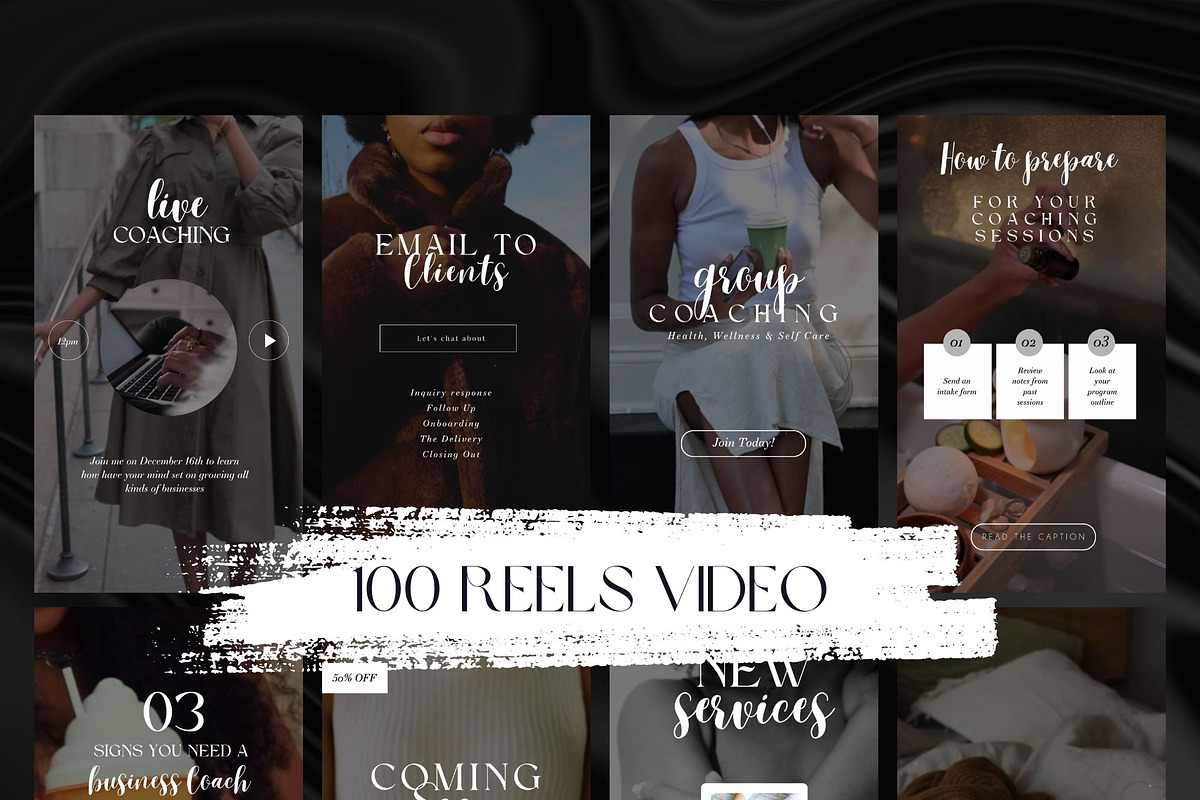 Coaching Instagram Video Reels, a Social Media Template by design4social (Photo 2 of 8)