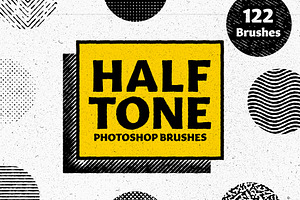 HALFTONE - Brushes For Photoshop