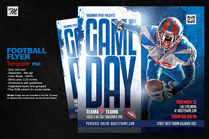 American Football Flyer Template