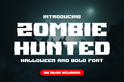 Zombie Hunted, a Serif Font by alon kelakon (Thumbnail 1 of 6)