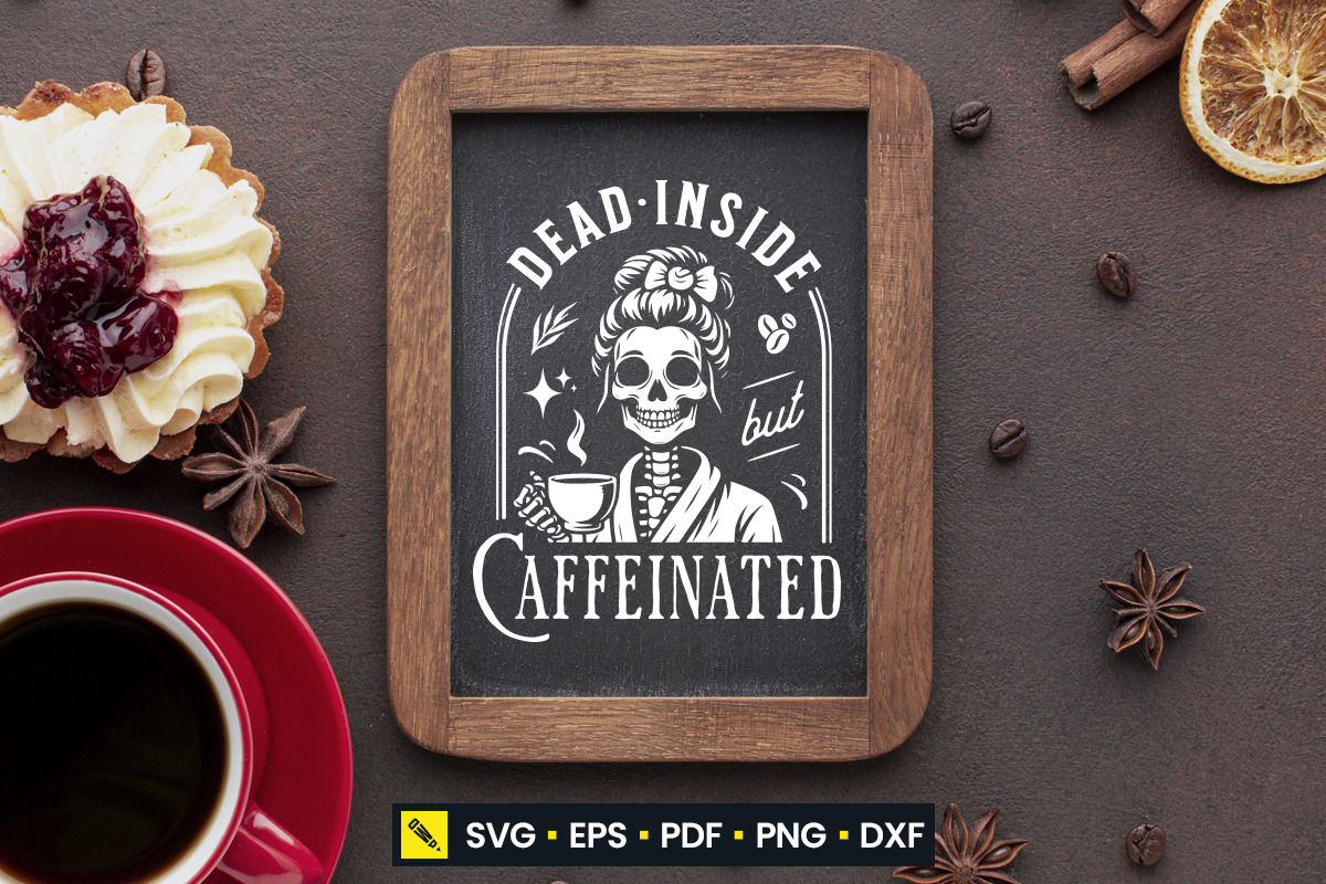 Coffee Lover SVG Sublimation Design, an Illustration by DesignWP (Photo 7 of 7)