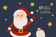 Merry Christmas - Winter animals, a Graphic by Nafanya (Thumbnail 2 of 11)