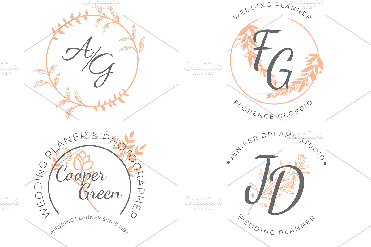 21 Retro Monograms & Logos, a Graphic by Arys Design (Photo 7 of 28)