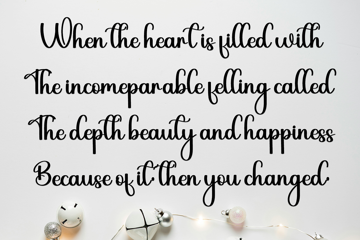 The Darling, a Handwritten Font by InermediaSTUDIO (Photo 6 of 7)