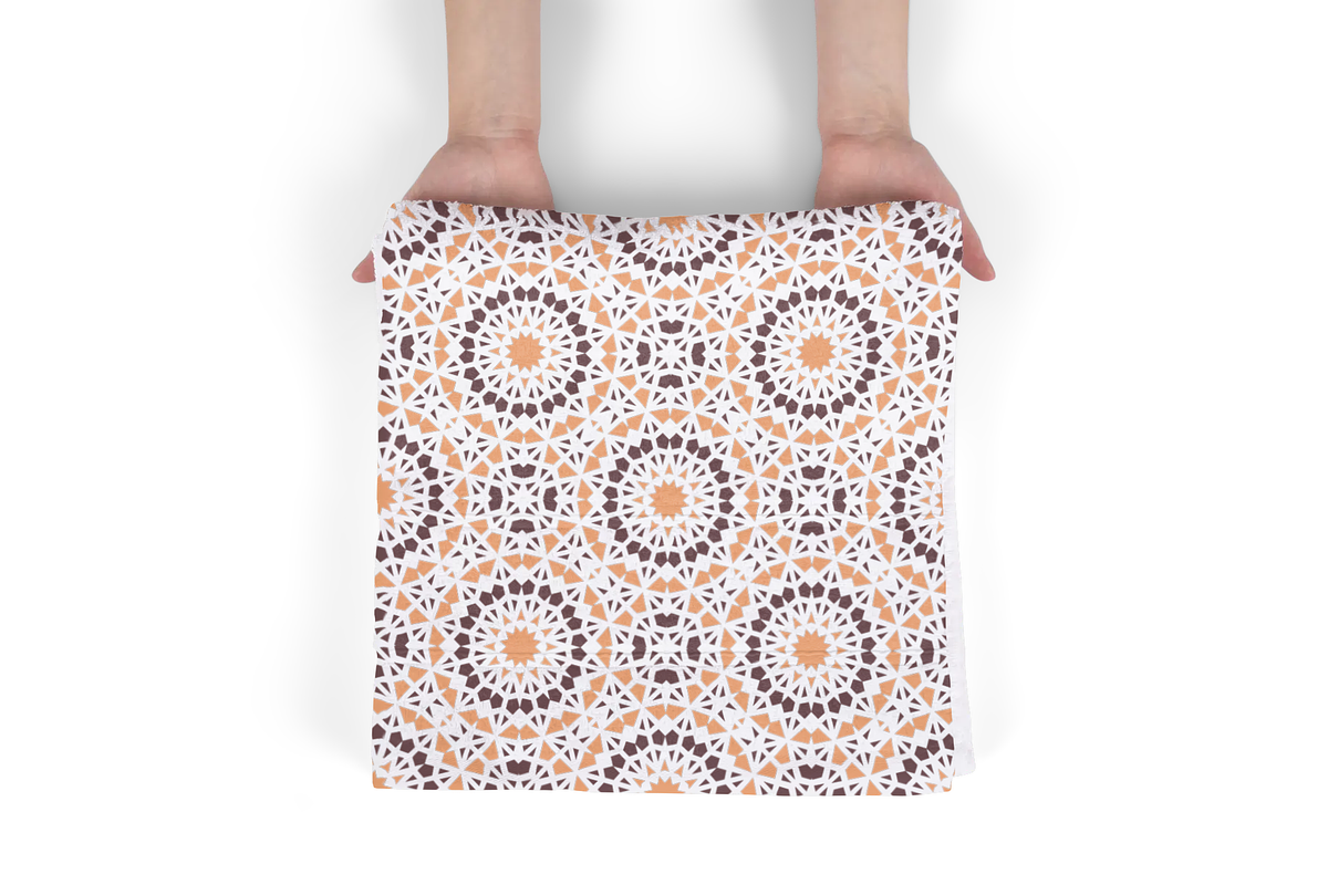 Beige Mosaic Patterns Set, a Pattern Graphic by dacascas (Photo 9 of 10)