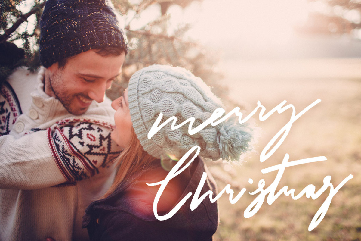 Hand Lettered Christmas Overlays, an Illustration by Boelter Design Co (Photo 2 of 6)