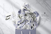 Hortensis, Elegant & Luxury Prints!, a Pattern Graphic by Pink Linen (Thumbnail 10 of 14)