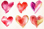 Pink Brush Strokes Clipart, an Illustration by DreamCafeArt (Thumbnail 2 of 9)