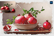 Watercolor Effect, a Layer Style Add-On by Andrew Skoch Design (Thumbnail 3 of 7)