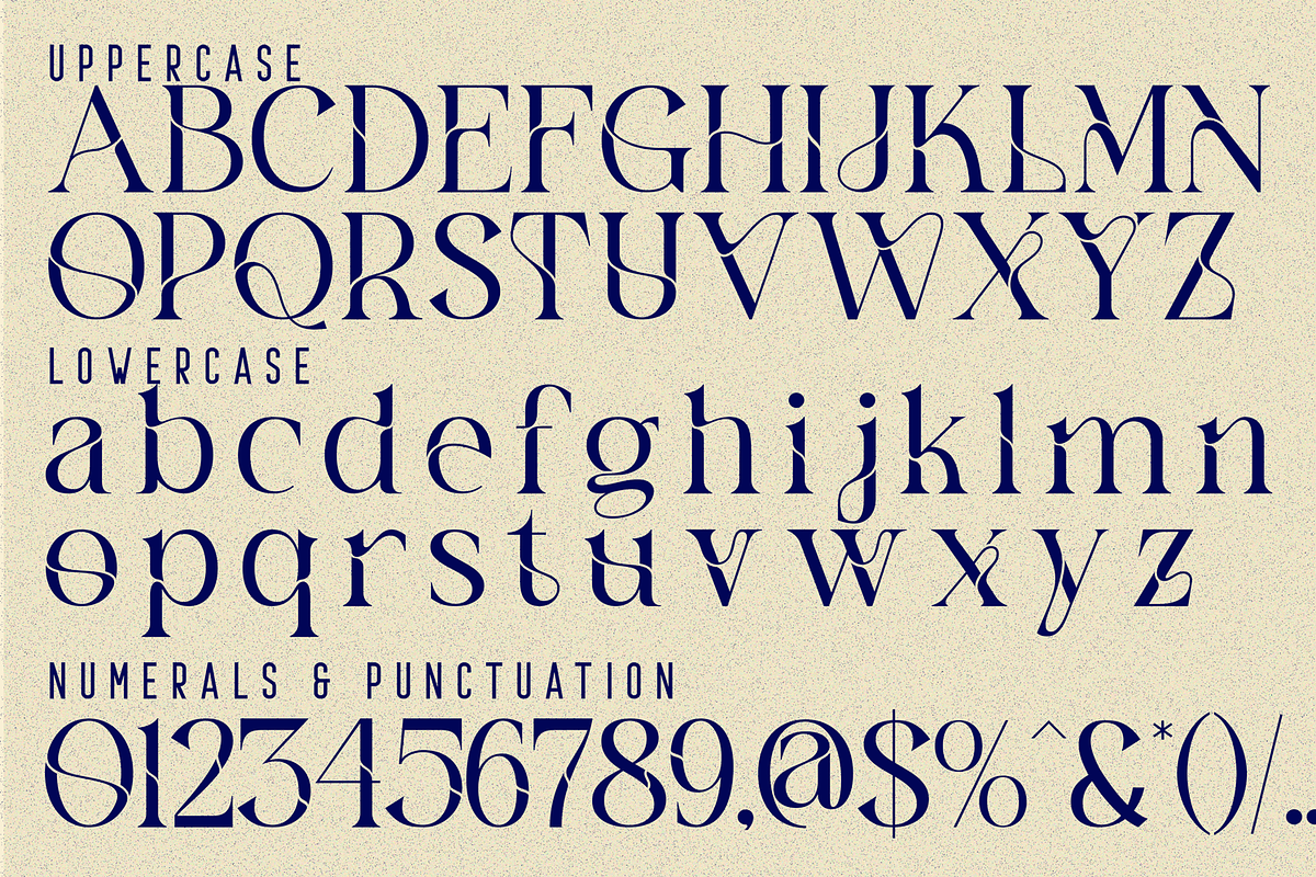 Aesthetic Reflection Elegant Font, a Serif Font by 177Studio (Photo 7 of 8)