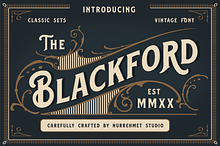 Blackford - Vintage Classic Font
