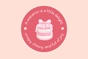 Rhubarb Macaron, a Handwritten Font by Sofia Skoog (Thumbnail 5 of 11)