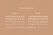 TYPEWRITER: Vintage & Antique Serif, a Font by Chez Núñez (Thumbnail 3 of 5)