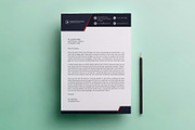 Corporate Letterhead with MS Word, a Stationery Template by GreenPixi (Thumbnail 5 of 11)