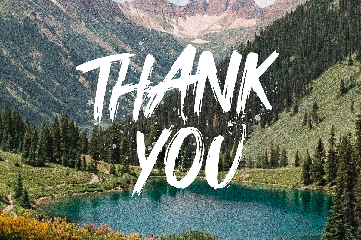 Greatwild Hand Drawn Brush Font, a Handwritten Font by Maulana Creative (Photo 7 of 7)