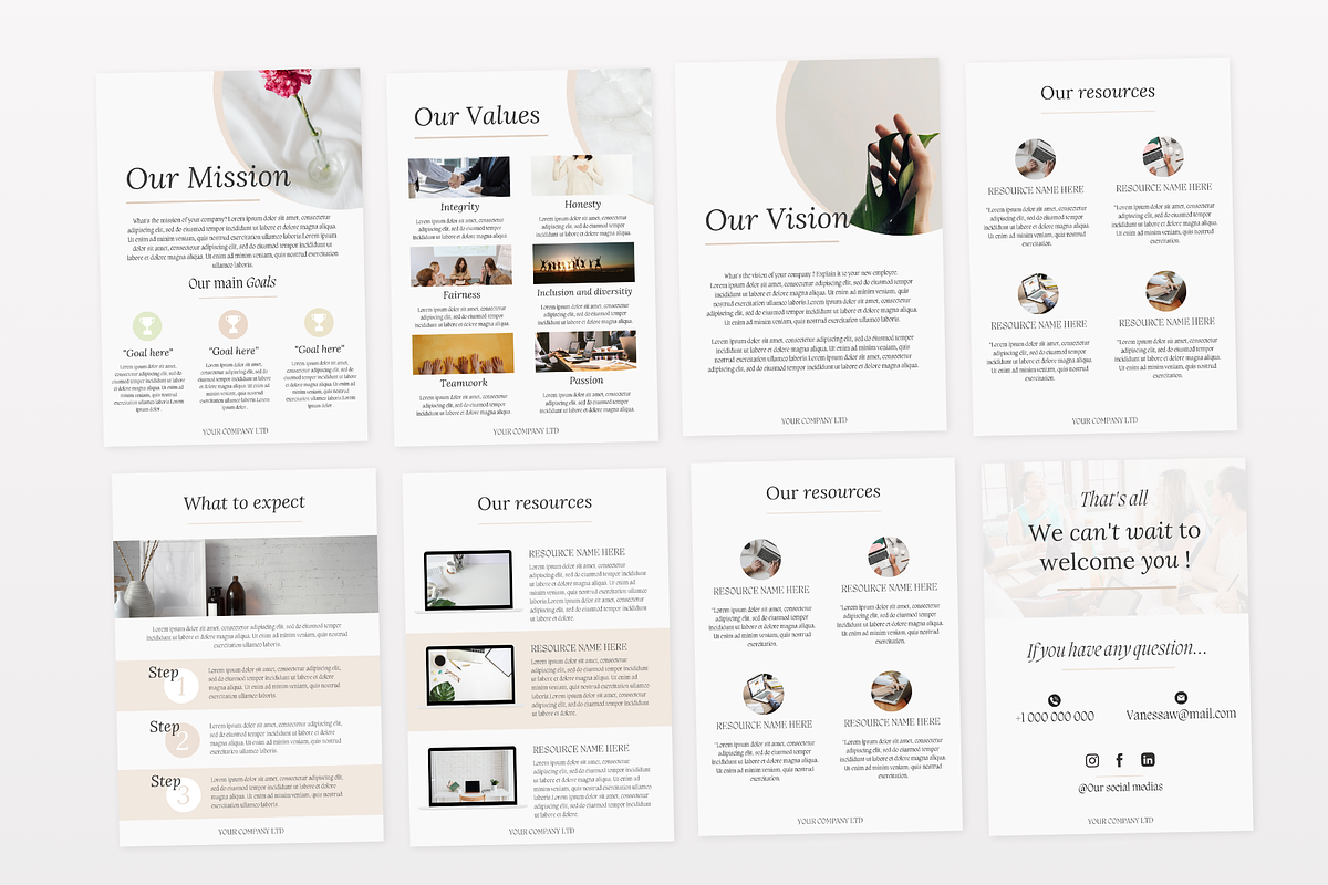 New Employee Handbook, a Marketing Template by PittaFinePrint (Photo 7 of 7)