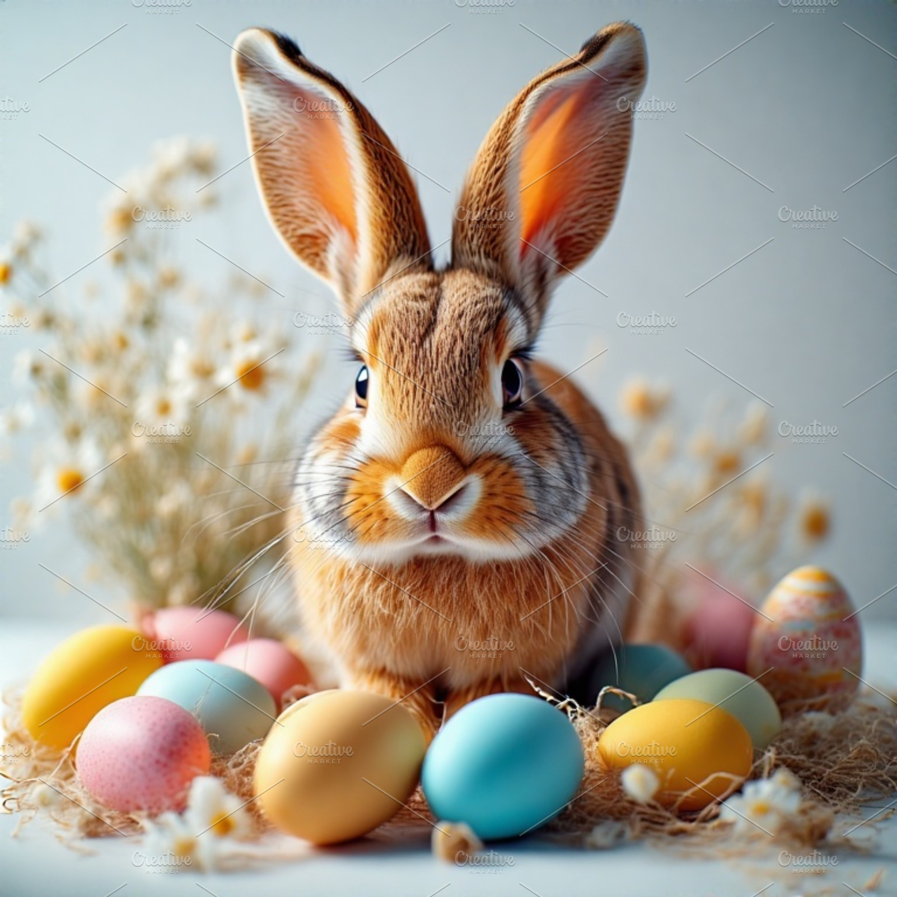 Pastel Eggs Easter Bunny image, a Holiday Photo by ComfortQ